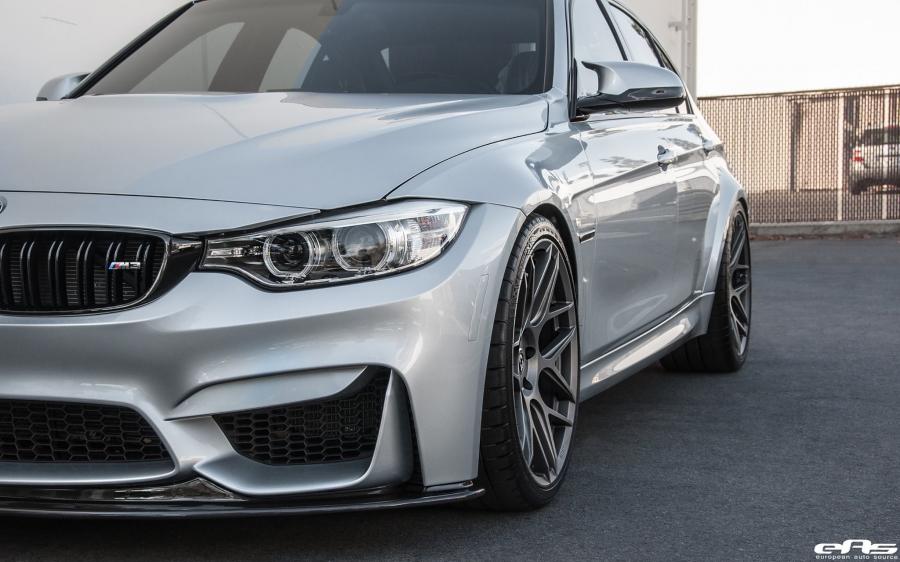  BMW M3 Sedan in Silverstone Metallic by EAS 2016 года  (фото 6 из 23)